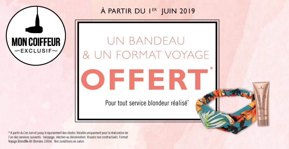 Offre du mois juin