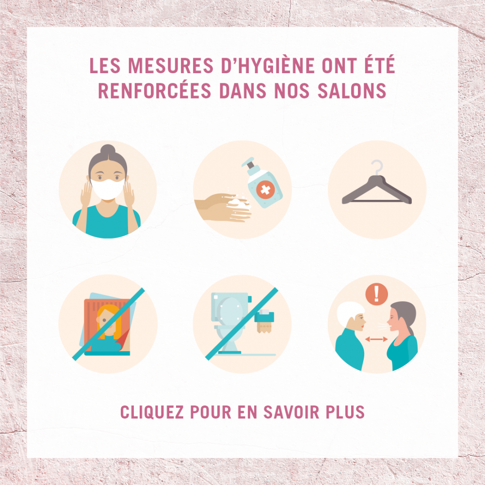 MESURES D’HYGIÈNE MISES EN PLACE DANS VOS SALONS